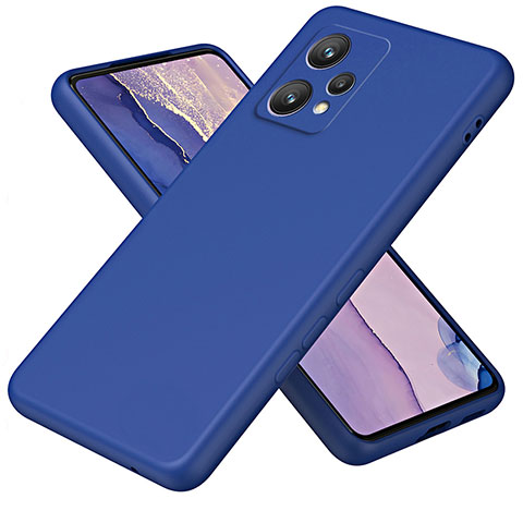 Realme 9 4G用360度 フルカバー極薄ソフトケース シリコンケース 耐衝撃 全面保護 バンパー H01P Realme ネイビー