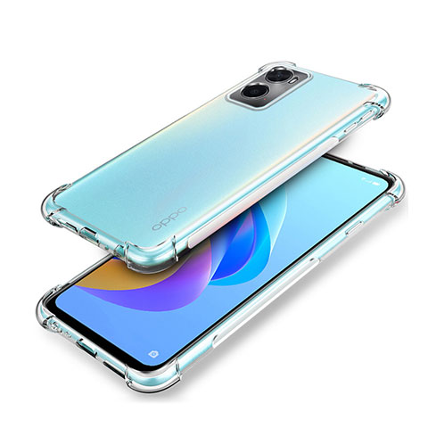 Realme 9i 4G用極薄ソフトケース シリコンケース 耐衝撃 全面保護 クリア透明 T02 Realme クリア