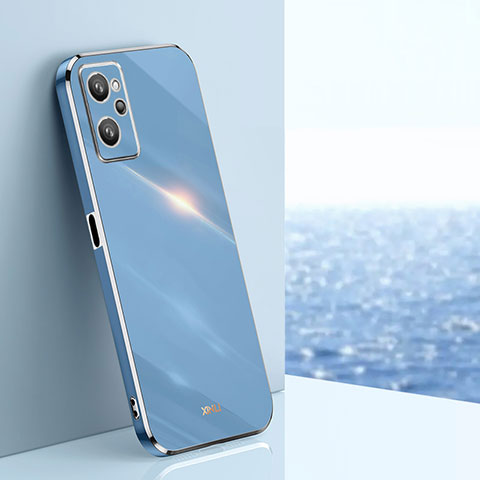 Realme 9i 4G用極薄ソフトケース シリコンケース 耐衝撃 全面保護 XL1 Realme ネイビー