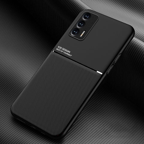 Realme GT Neo 5G用極薄ソフトケース シリコンケース 耐衝撃 全面保護 マグネット式 バンパー Realme ブラック