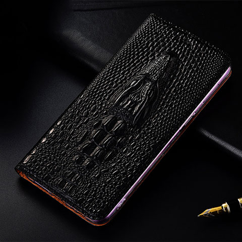 Realme GT Neo6 5G用手帳型 レザーケース スタンド カバー H03P Realme ブラック