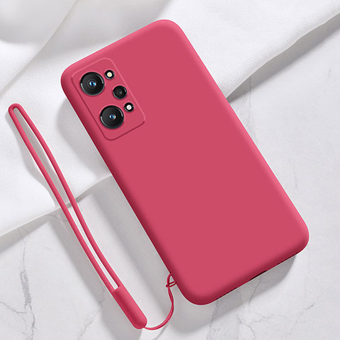 Realme GT2 5G用360度 フルカバー極薄ソフトケース シリコンケース 耐衝撃 全面保護 バンパー YK1 Realme レッド