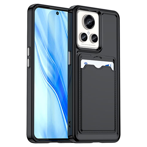 Realme GT2 Master Explorer用360度 フルカバー極薄ソフトケース シリコンケース 耐衝撃 全面保護 バンパー J02S Realme ブラック