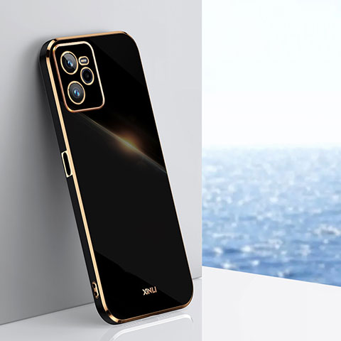 Realme Narzo 50A Prime用極薄ソフトケース シリコンケース 耐衝撃 全面保護 XL1 Realme ブラック