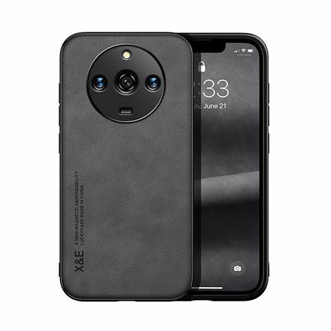 Realme Narzo 60 5G用ケース 高級感 手触り良いレザー柄 DY1 Realme ブラック