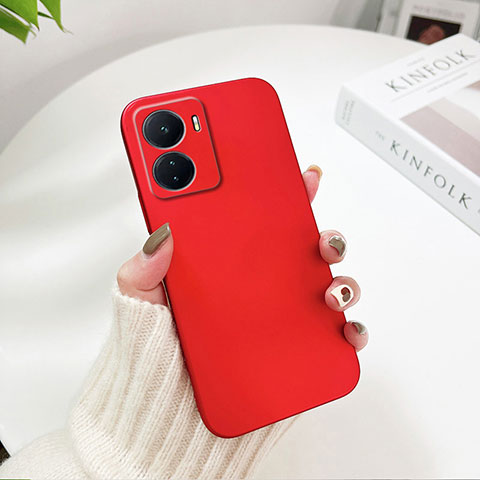 Realme Q5i 5G用ハードケース プラスチック 質感もマット カバー YK2 Realme レッド