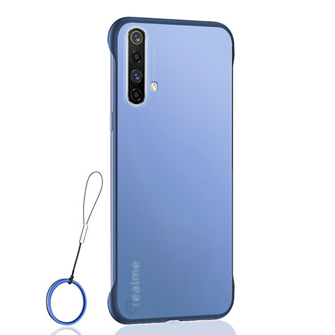 Realme X50t 5G用ハードカバー クリスタル クリア透明 H02 Realme ネイビー