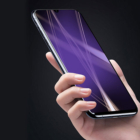 Samsung Galaxy A03 Core用アンチグレア ブルーライト 強化ガラス 液晶保護フィルム B03 サムスン クリア