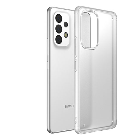 Samsung Galaxy A33 5G用ハイブリットバンパーケース クリア透明 プラスチック カバー WL1 サムスン クリア