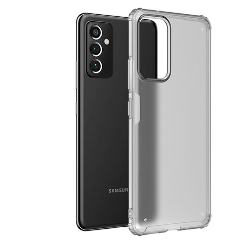 Samsung Galaxy A54 5G用ハイブリットバンパーケース クリア透明 プラスチック カバー サムスン クリア