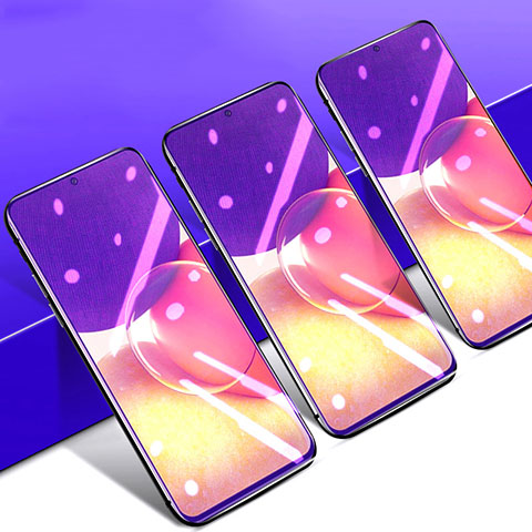 Samsung Galaxy A82 5G用アンチグレア ブルーライト 強化ガラス 液晶保護フィルム サムスン クリア