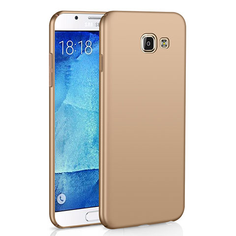 Samsung Galaxy A9 (2016) A9000用ハードケース プラスチック 質感もマット M02 サムスン ゴールド