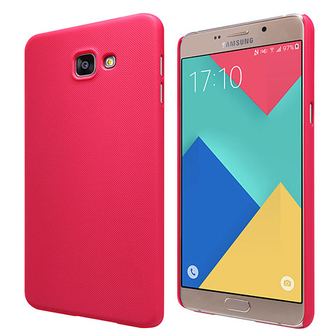 Samsung Galaxy A9 (2016) A9000用ハードケース プラスチック 質感もマット M06 サムスン レッド