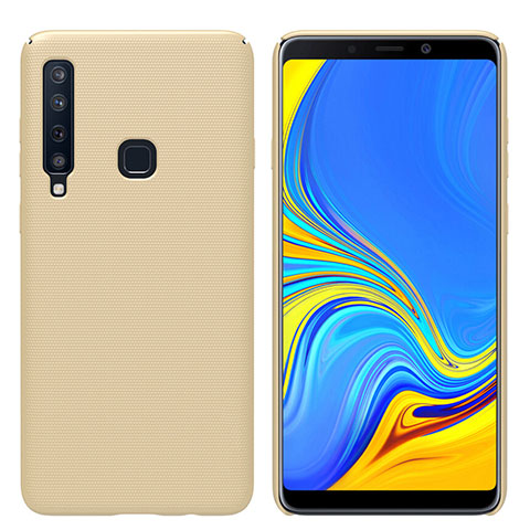 Samsung Galaxy A9s用ハードケース プラスチック 質感もマット M01 サムスン ゴールド