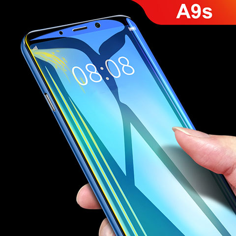 Samsung Galaxy A9s用強化ガラス 液晶保護フィルム T02 サムスン クリア