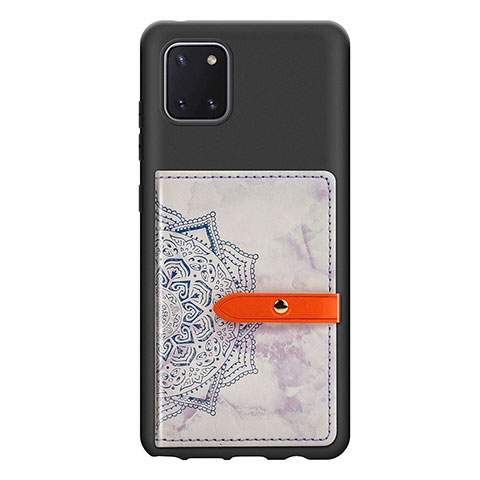 Samsung Galaxy Note 10 Lite用極薄ソフトケース シリコンケース 耐衝撃 全面保護 マグネット式 バンパー S05D サムスン レッド