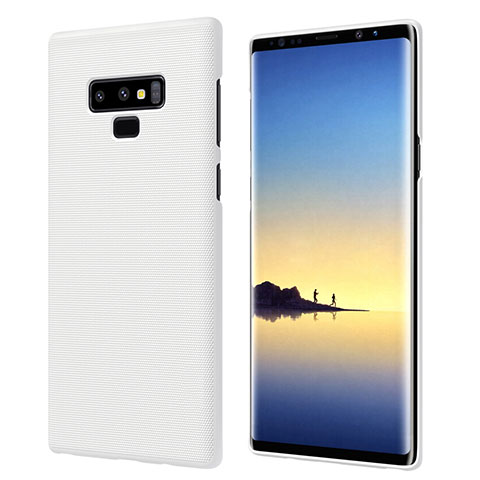 Samsung Galaxy Note 9用ハードケース プラスチック 質感もマット M04 サムスン ホワイト