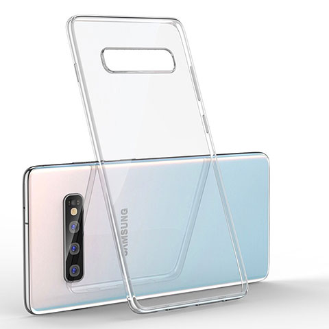 Samsung Galaxy S10 5G用極薄ソフトケース シリコンケース 耐衝撃 全面保護 クリア透明 H05 サムスン クリア