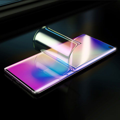 Samsung Galaxy S10 Plus用高光沢 液晶保護フィルム フルカバレッジ画面 アンチグレア ブルーライト サムスン クリア