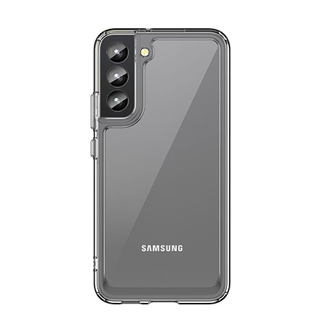 Samsung Galaxy S21 5G用ハイブリットバンパーケース クリア透明 プラスチック カバー M03 サムスン クリア