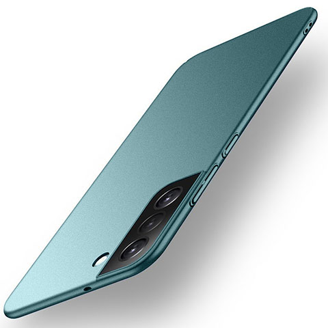 Samsung Galaxy S21 5G用ハードケース プラスチック 質感もマット カバー サムスン グリーン