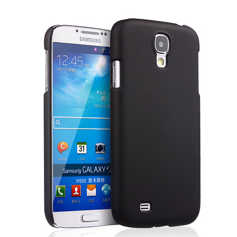 Samsung Galaxy S4 i9500 i9505用ハードケース プラスチック 質感もマット サムスン ブラック