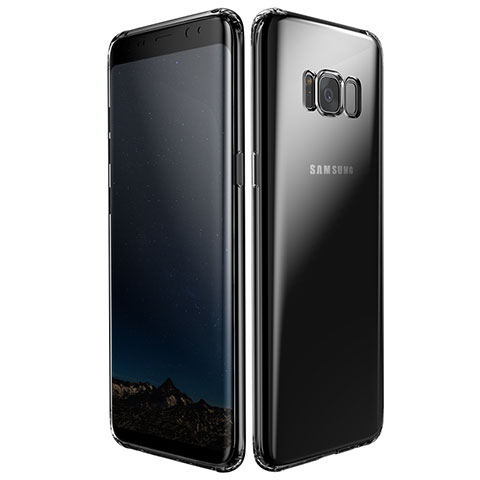 Samsung Galaxy S8 Plus用極薄ソフトケース シリコンケース 耐衝撃 全面保護 クリア透明 カバー サムスン クリア