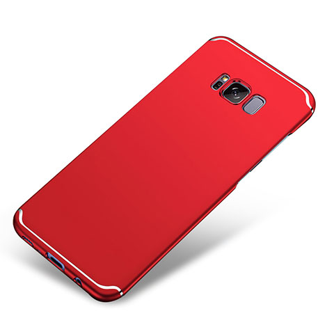 Samsung Galaxy S8 Plus用ハードケース プラスチック 質感もマット M04 サムスン レッド