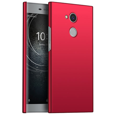 Sony Xperia L2用ハードケース プラスチック 質感もマット M01 ソニー レッド