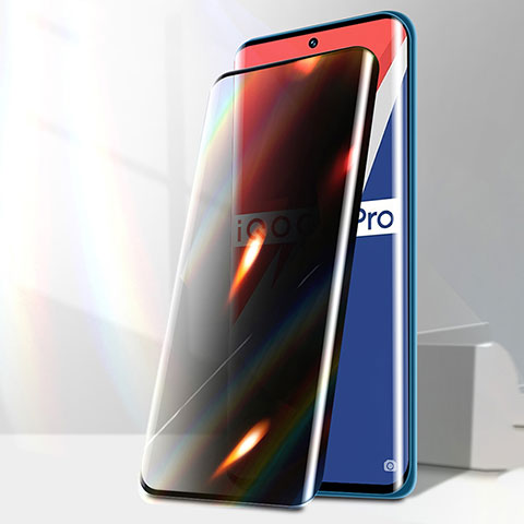 Vivo iQOO 8 Pro 5G用反スパイ 強化ガラス 液晶保護フィルム Vivo クリア