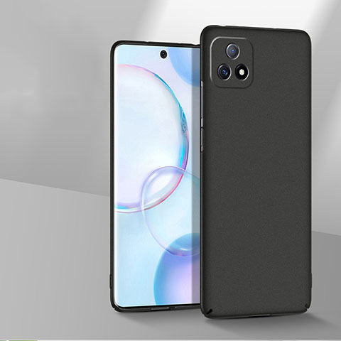 Vivo iQOO U3 5G用ハードケース プラスチック 質感もマット カバー YK3 Vivo ブラック