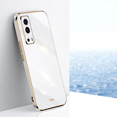 Vivo iQOO Z3 5G用極薄ソフトケース シリコンケース 耐衝撃 全面保護 XL1 Vivo ホワイト