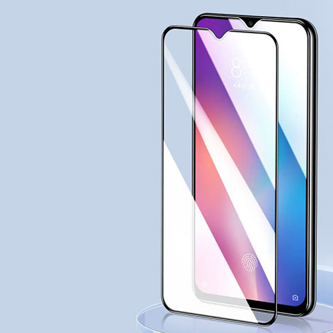 Vivo V20 (2021)用強化ガラス フル液晶保護フィルム F02 Vivo ブラック