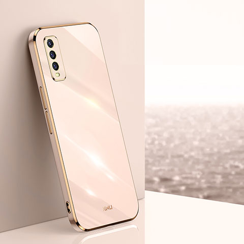 Vivo Y12s (2021)用極薄ソフトケース シリコンケース 耐衝撃 全面保護 XL1 Vivo ゴールド