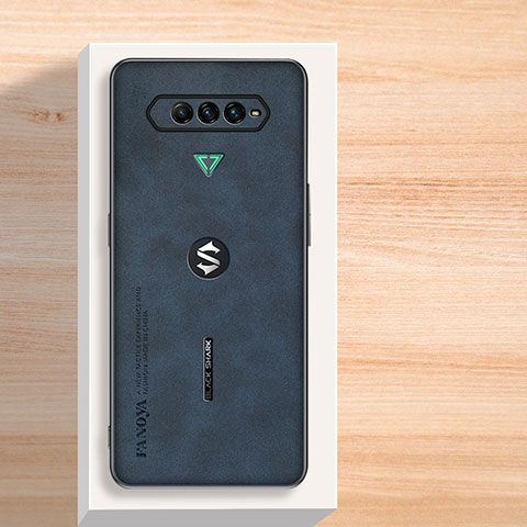 Xiaomi Black Shark 4 5G用ケース 高級感 手触り良いレザー柄 S01 Xiaomi ネイビー