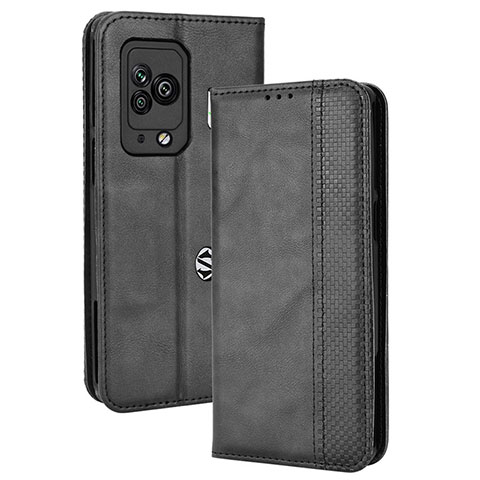 Xiaomi Black Shark 5 Pro 5G用手帳型 レザーケース スタンド カバー BY4 Xiaomi ブラック