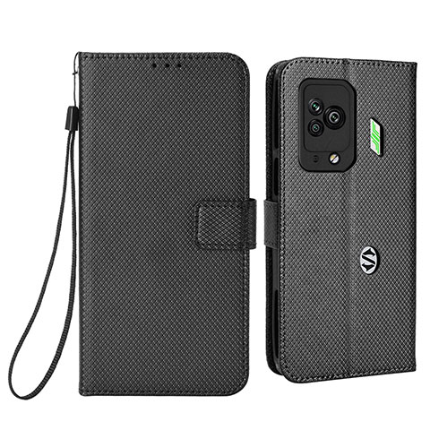 Xiaomi Black Shark 5 Pro 5G用手帳型 レザーケース スタンド カバー BY6 Xiaomi ブラック