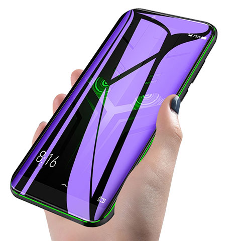 Xiaomi Black Shark Helo用アンチグレア ブルーライト 強化ガラス 液晶保護フィルム B02 Xiaomi クリア