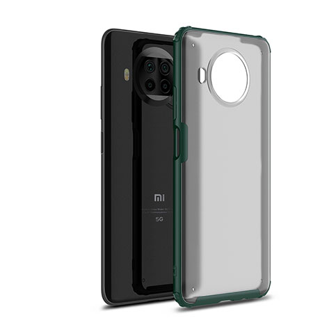 Xiaomi Mi 10T Lite 5G用ハイブリットバンパーケース クリア透明 プラスチック カバー WL1 Xiaomi グリーン