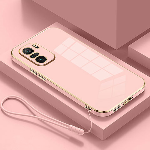 Xiaomi Mi 11i 5G用極薄ソフトケース シリコンケース 耐衝撃 全面保護 S01 Xiaomi ピンク