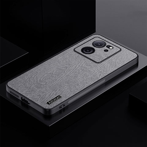 Xiaomi Mi 13T Pro 5G用極薄ソフトケース シリコンケース 耐衝撃 全面保護 PB1 Xiaomi グレー