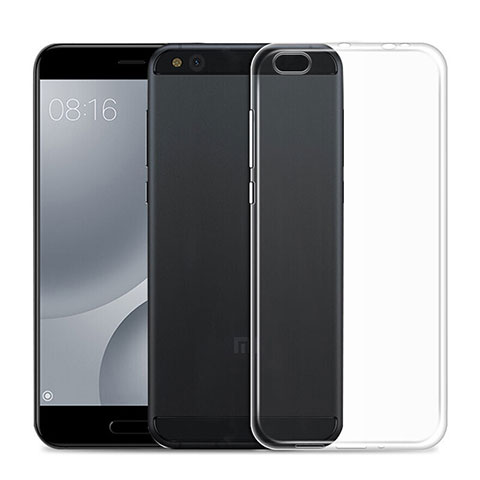 Xiaomi Mi 5C用極薄ソフトケース シリコンケース 耐衝撃 全面保護 クリア透明 カバー Xiaomi クリア