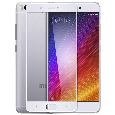 Xiaomi Mi 5S 4G用強化ガラス フル液晶保護フィルム F03 Xiaomi ホワイト