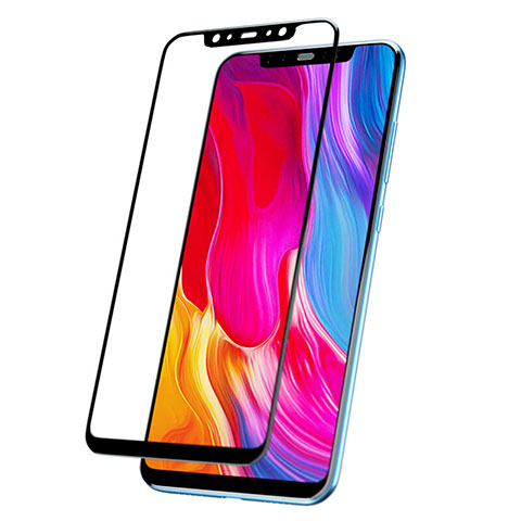 Xiaomi Mi 8用強化ガラス フル液晶保護フィルム F03 Xiaomi ブラック