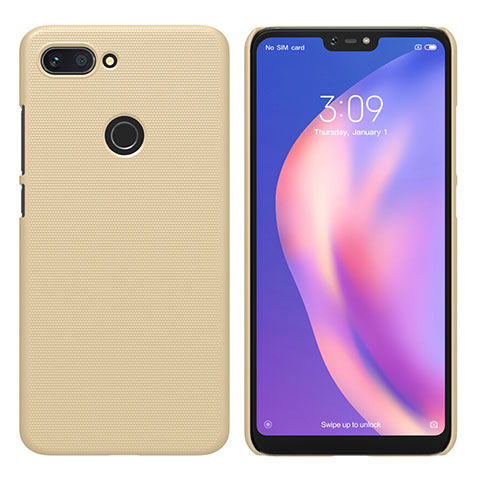 Xiaomi Mi 8 Lite用ハードケース プラスチック 質感もマット Xiaomi ゴールド