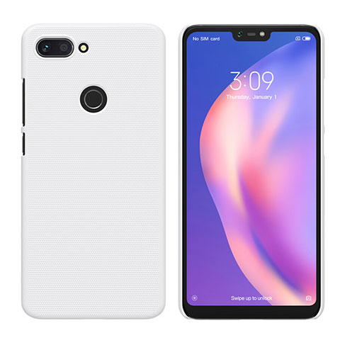 Xiaomi Mi 8 Lite用ハードケース プラスチック 質感もマット Xiaomi ホワイト