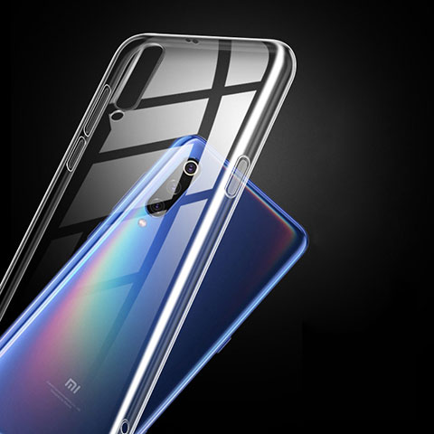 Xiaomi Mi 9 Pro 5G用極薄ソフトケース シリコンケース 耐衝撃 全面保護 クリア透明 T04 Xiaomi クリア