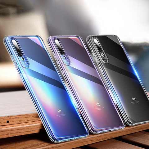 Xiaomi Mi 9 Pro用極薄ソフトケース シリコンケース 耐衝撃 全面保護 クリア透明 T06 Xiaomi クリア