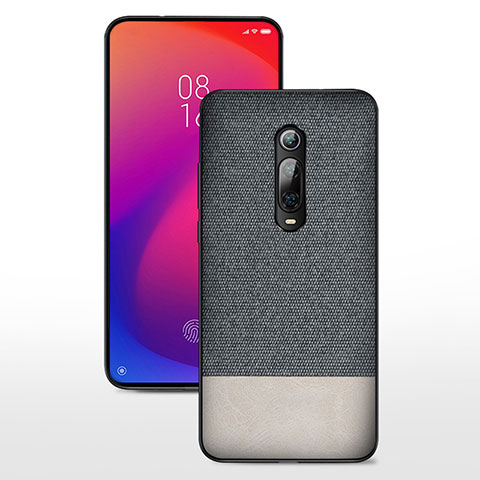 Xiaomi Mi 9T用極薄ソフトケース シリコンケース 耐衝撃 全面保護 C04 Xiaomi シルバー