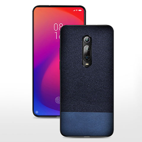 Xiaomi Mi 9T用極薄ソフトケース シリコンケース 耐衝撃 全面保護 C04 Xiaomi ネイビー